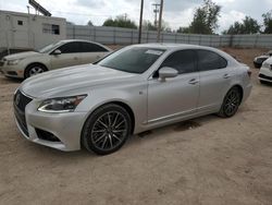 Salvage cars for sale from Copart Oklahoma City, OK: 2014 Lexus LS 460