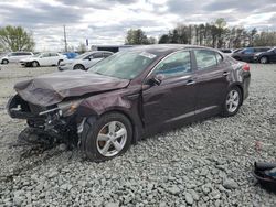 Vehiculos salvage en venta de Copart Mebane, NC: 2014 KIA Optima LX