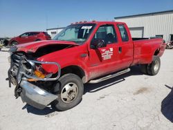 Salvage cars for sale at Kansas City, KS auction: 1999 Ford F350 Super Duty