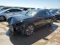 Salvage cars for sale at Grand Prairie, TX auction: 2020 Lincoln MKZ Reserve