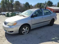 Toyota Corolla ce salvage cars for sale: 2005 Toyota Corolla CE