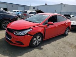 Chevrolet Cruze salvage cars for sale: 2017 Chevrolet Cruze LS