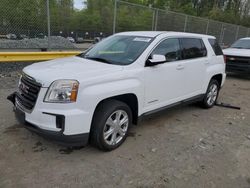 Salvage cars for sale at Waldorf, MD auction: 2017 GMC Terrain SLE