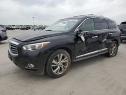 Salvage cars for sale at Wilmer, TX auction: 2013 Infiniti JX35