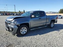 Salvage cars for sale at Mentone, CA auction: 2021 Chevrolet Colorado