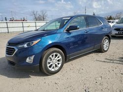 Salvage cars for sale at Lansing, MI auction: 2019 Chevrolet Equinox LT