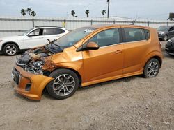 Vehiculos salvage en venta de Copart Mercedes, TX: 2017 Chevrolet Sonic LT