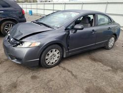 Salvage cars for sale from Copart Pennsburg, PA: 2009 Honda Civic VP