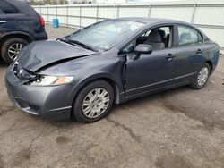 Honda Civic salvage cars for sale: 2009 Honda Civic VP