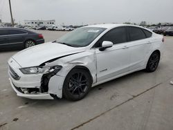 Carros salvage a la venta en subasta: 2018 Ford Fusion SE Hybrid