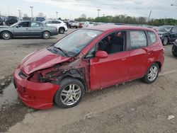 Salvage cars for sale at Indianapolis, IN auction: 2008 Honda FIT Sport