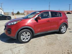 Salvage cars for sale from Copart Sun Valley, CA: 2018 KIA Sportage LX