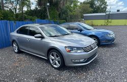 Vehiculos salvage en venta de Copart Apopka, FL: 2013 Volkswagen Passat SEL