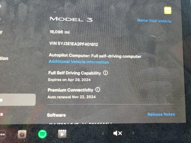 2023 Tesla Model 3