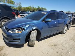 Salvage cars for sale from Copart Spartanburg, SC: 2015 Volkswagen Golf Sportwagen TDI S