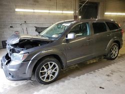 Salvage cars for sale from Copart Angola, NY: 2017 Dodge Journey GT