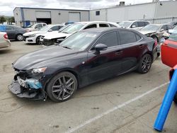 Salvage cars for sale at Vallejo, CA auction: 2015 Lexus IS 350