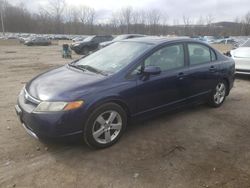 Honda salvage cars for sale: 2007 Honda Civic EX