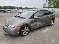 Vehiculos salvage en venta de Copart Dunn, NC: 2007 Honda Civic EX