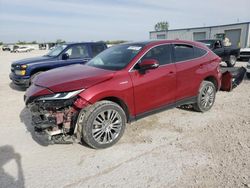 Salvage cars for sale at Kansas City, KS auction: 2021 Toyota Venza LE