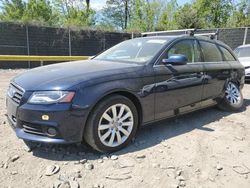 Salvage cars for sale at Waldorf, MD auction: 2011 Audi A4 Premium Plus