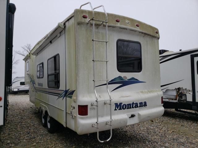 2001 Montana Travel Trailer