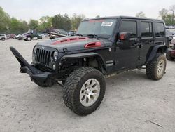 Salvage SUVs for sale at auction: 2015 Jeep Wrangler Unlimited Sport