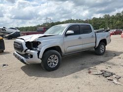 Salvage cars for sale from Copart Greenwell Springs, LA: 2019 Toyota Tacoma Double Cab