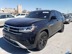 Volkswagen Atlas salvage cars for sale: 2020 Volkswagen Atlas Cross Sport SE