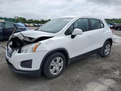 Salvage cars for sale at Cahokia Heights, IL auction: 2015 Chevrolet Trax LS