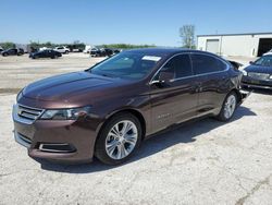 Vehiculos salvage en venta de Copart Kansas City, KS: 2015 Chevrolet Impala LT