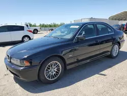 Salvage cars for sale from Copart Fresno, CA: 2001 BMW 530 I Automatic