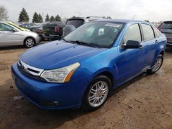 Salvage cars for sale from Copart Elgin, IL: 2010 Ford Focus SE