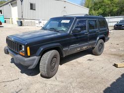 Salvage cars for sale at West Mifflin, PA auction: 2001 Jeep Cherokee Sport