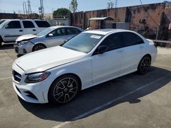 Mercedes-Benz salvage cars for sale: 2020 Mercedes-Benz C300