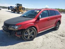 Salvage cars for sale from Copart Spartanburg, SC: 2018 Dodge Journey Crossroad
