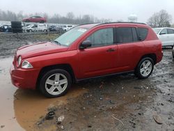 Salvage cars for sale at Hillsborough, NJ auction: 2007 Jeep Compass