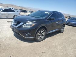 Salvage cars for sale at North Las Vegas, NV auction: 2018 Nissan Murano S