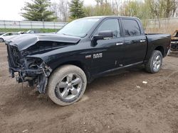 Salvage trucks for sale at Davison, MI auction: 2015 Dodge RAM 1500 SLT