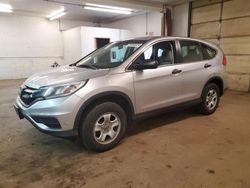 Salvage cars for sale from Copart Ham Lake, MN: 2016 Honda CR-V LX
