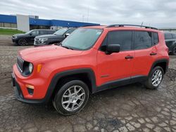 Salvage cars for sale from Copart Woodhaven, MI: 2020 Jeep Renegade Sport