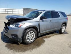 Salvage cars for sale from Copart Fresno, CA: 2020 Chevrolet Traverse LS