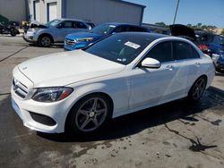 Salvage cars for sale from Copart Orlando, FL: 2015 Mercedes-Benz C 400 4matic
