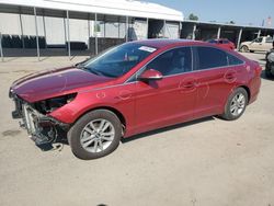 Salvage cars for sale at Fresno, CA auction: 2015 Hyundai Sonata ECO