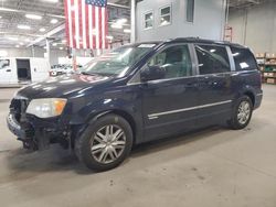 Salvage cars for sale at Blaine, MN auction: 2010 Chrysler Town & Country Touring