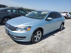 Salvage cars for sale from Copart Cahokia Heights, IL: 2012 Volkswagen Passat SE
