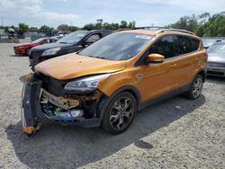 Salvage cars for sale at Riverview, FL auction: 2016 Ford Escape Titanium