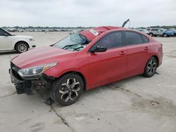 Salvage cars for sale from Copart Wilmer, TX: 2020 KIA Forte FE