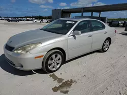 Salvage cars for sale at West Palm Beach, FL auction: 2005 Lexus ES 330