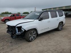 Salvage cars for sale at Houston, TX auction: 2022 Jeep Grand Wagoneer Series III